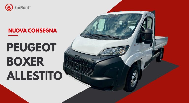Peugeot Boxer allestito-Enirent